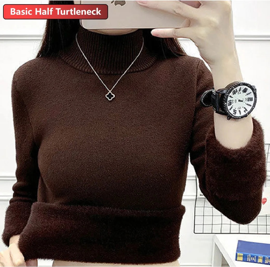 Turtleneck | Elegant Women Winter Sweater