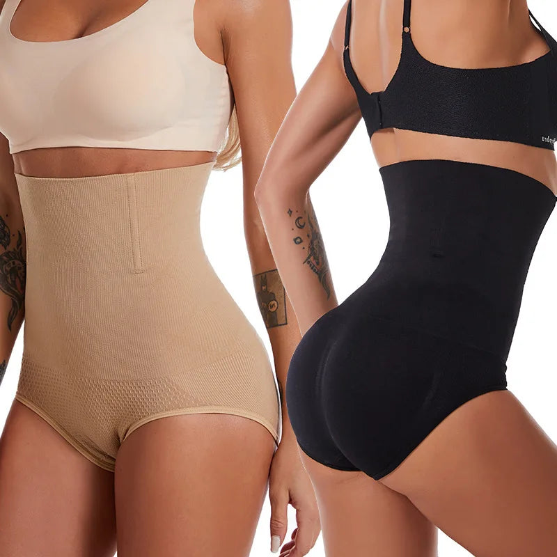 Naadloze Vrouwen Hoge Taille Vormgeven Slipje Ademende Body Shaper Afslankende Buik Ondergoed Dames Korset Taille Shapewear Panty