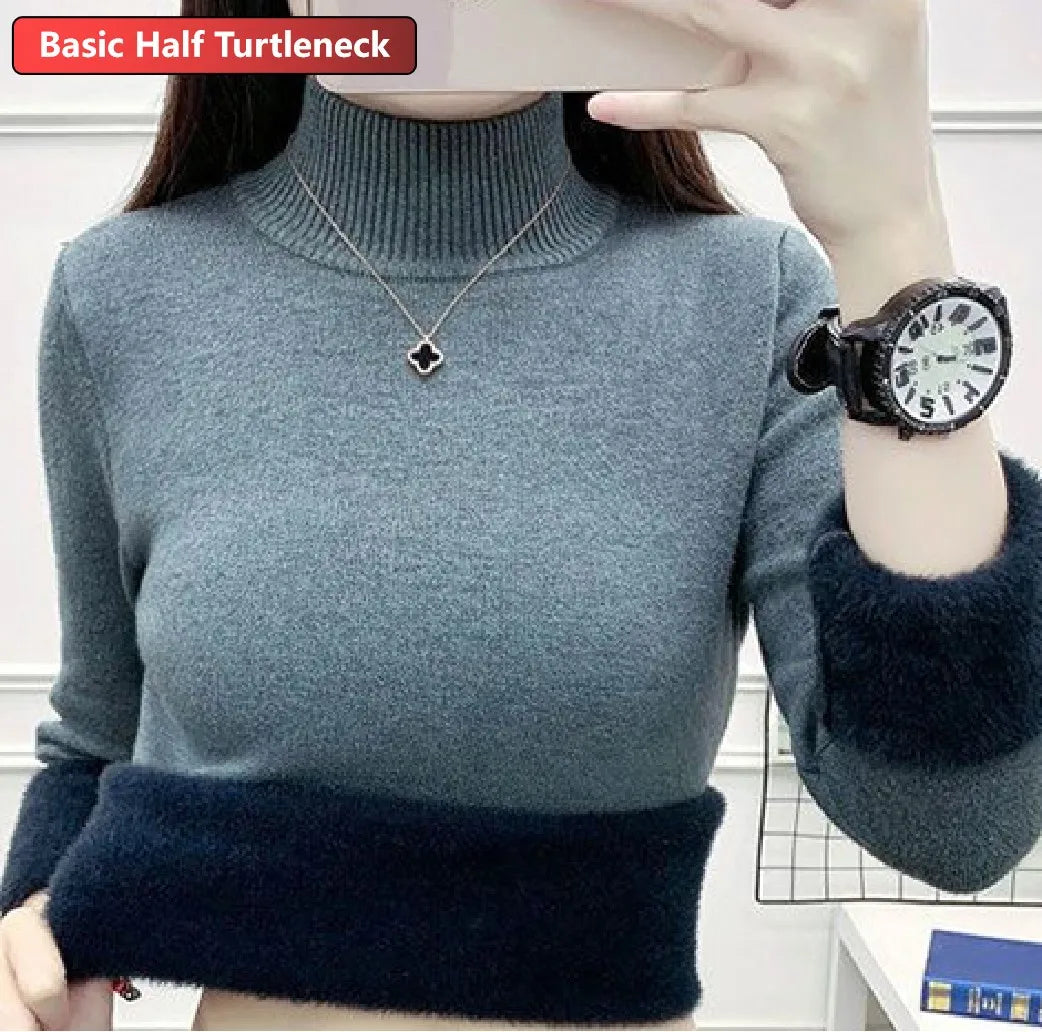 Turtleneck | Elegant Women Winter Sweater