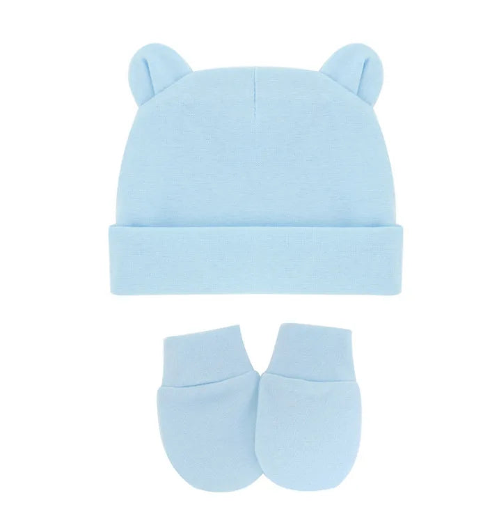 Zaina™ | Personalized Baby Hat & Glove Set