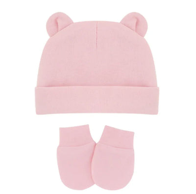 Zaina™ | Personalized Baby Hat & Glove Set