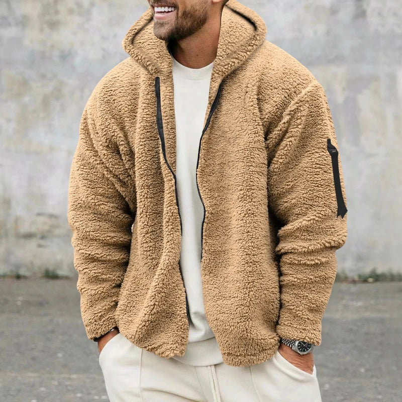 Eithan - Stylish Fleece Hoodie Jacket