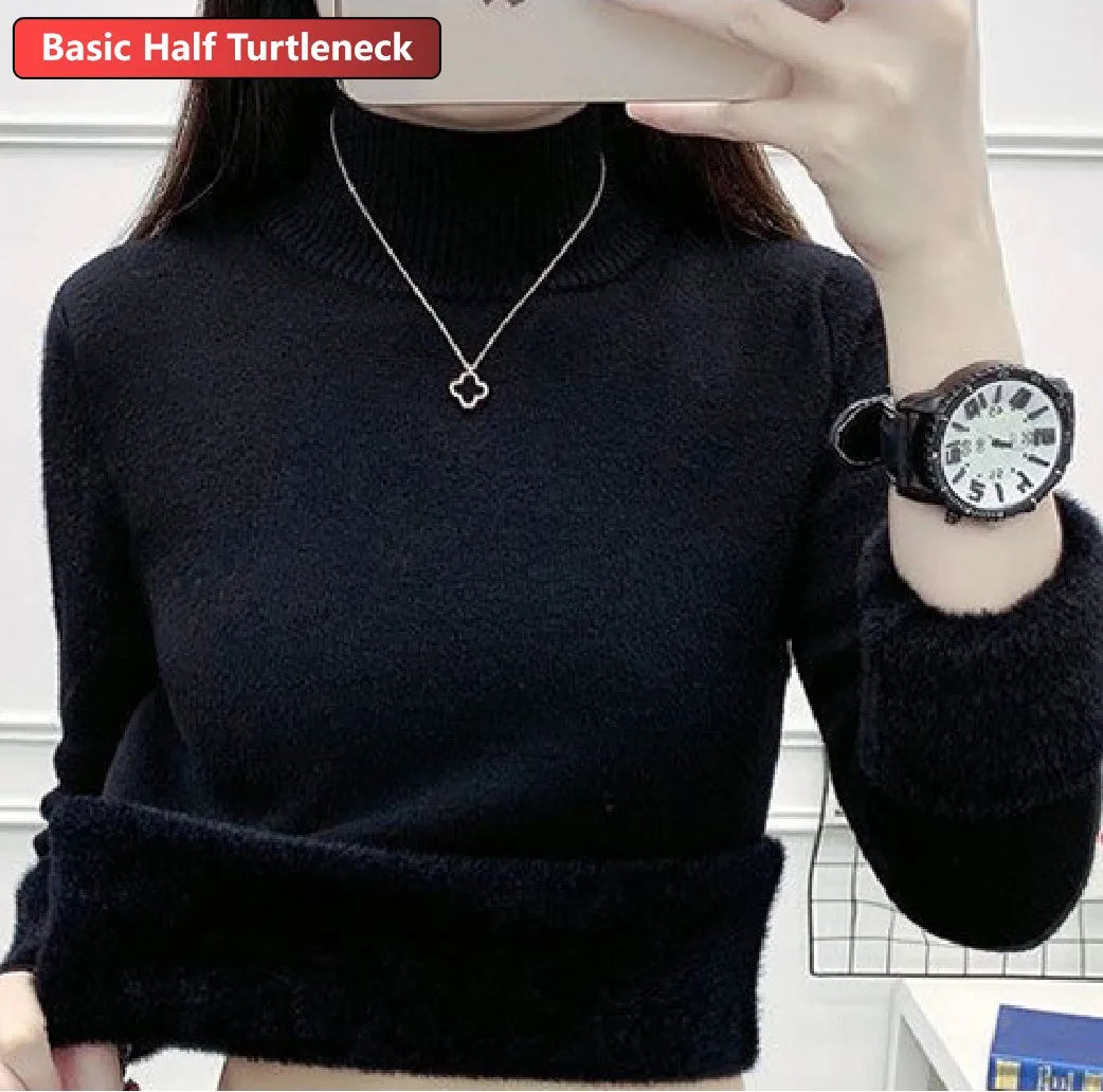 Turtleneck | Elegant Women Winter Sweater