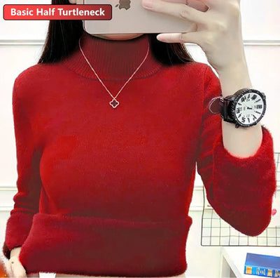 Turtleneck | Elegant Women Winter Sweater