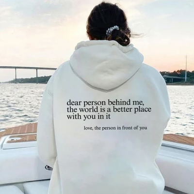 Olivia | Dear Person Behind Me Sweatshirt