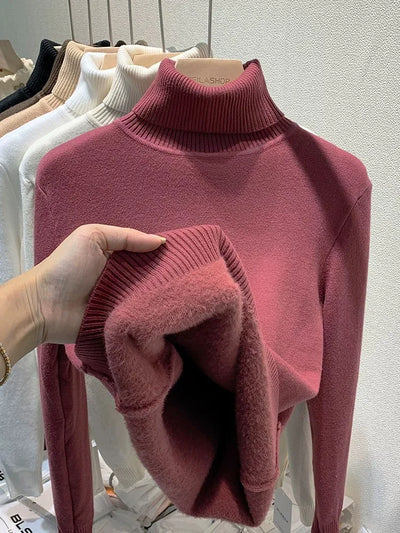 Turtleneck | Elegant Women Winter Sweater