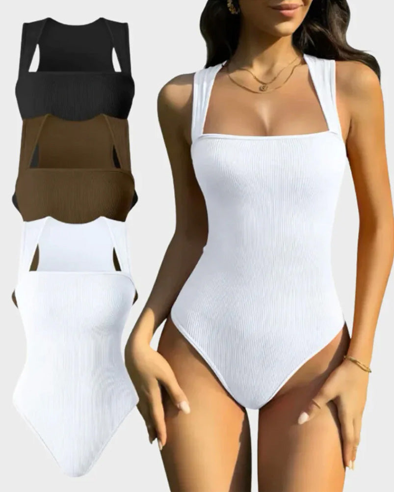 Amalie™ | Sleeveless Tummy Control Bodysuit