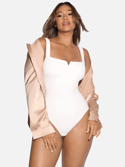 Lila™ | CurveControl Thong Bodysuit