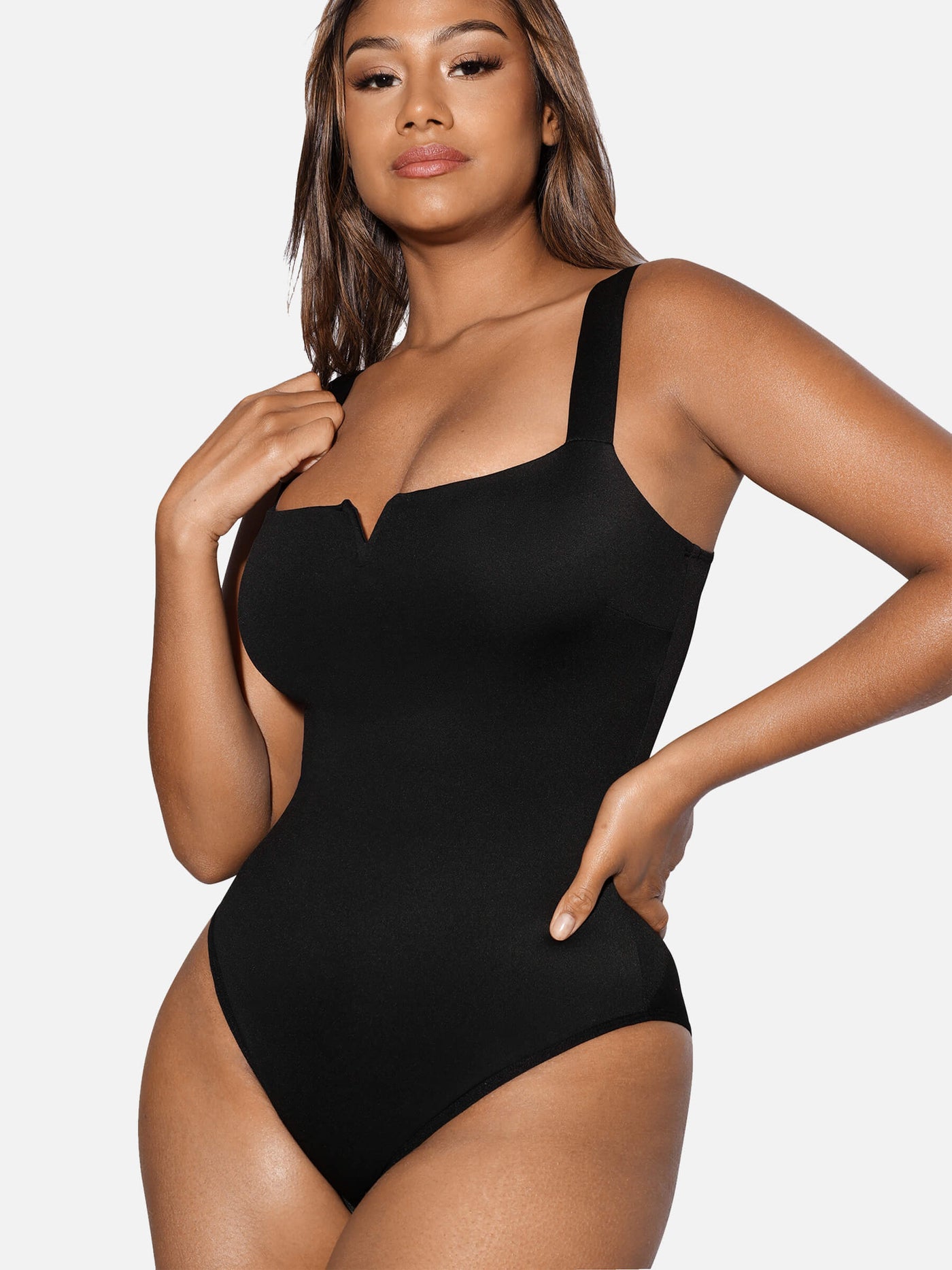 Lila™ | CurveControl Thong Bodysuit