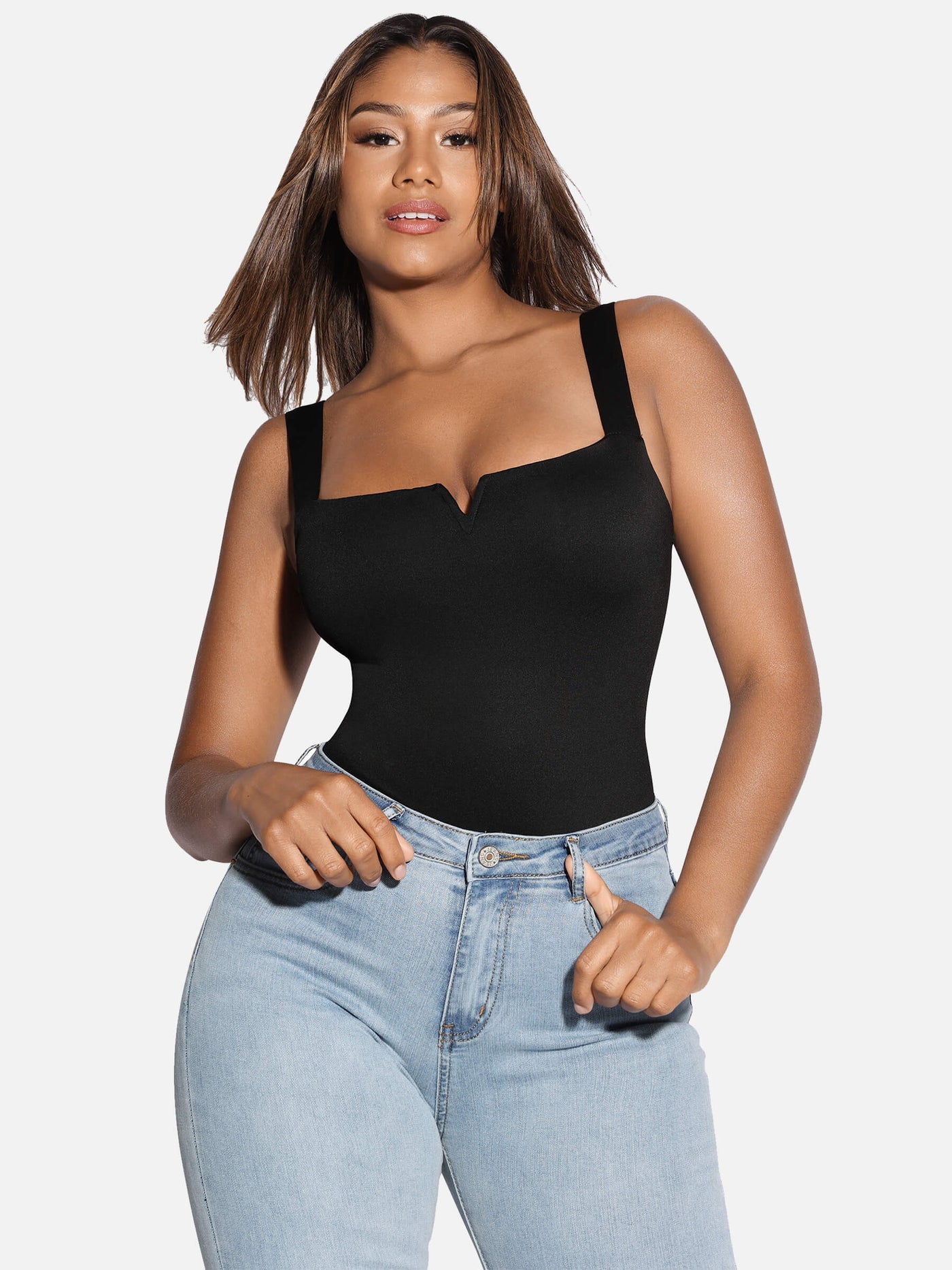 Lila™ | CurveControl Thong Bodysuit