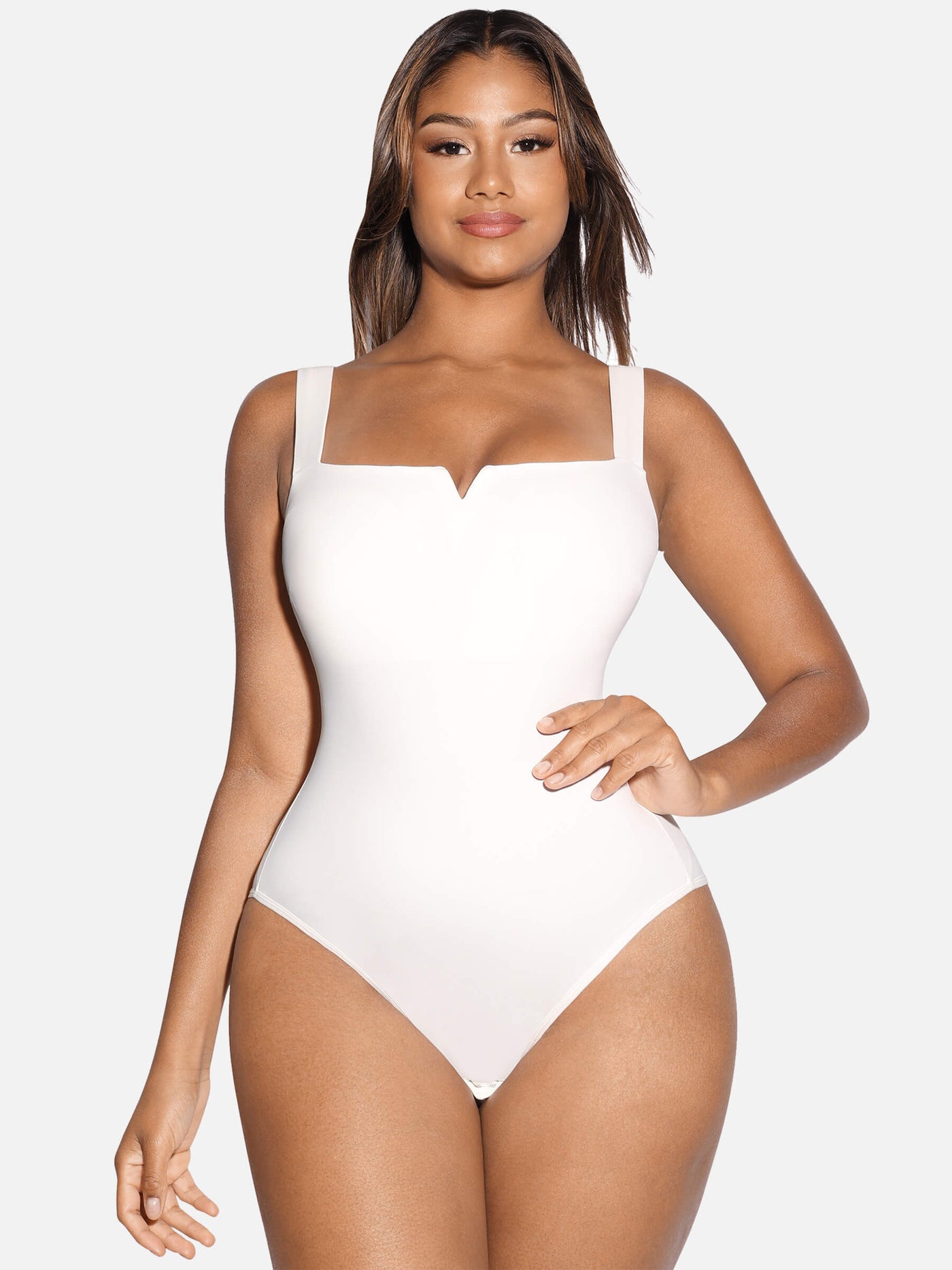 Lila™ | CurveControl Thong Bodysuit