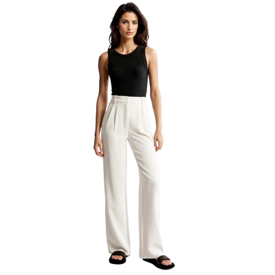 Elara™ | Wide Leg Tailored Pants