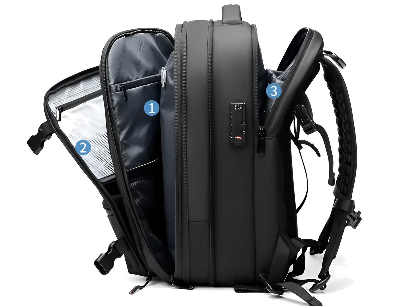 ELENA™ | TRAVEL BACKPACK WITH VACUUM COMPRESSION