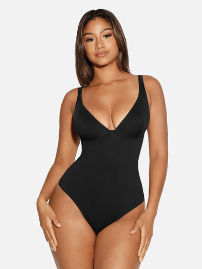 Lila™ | CurveControl Thong Bodysuit