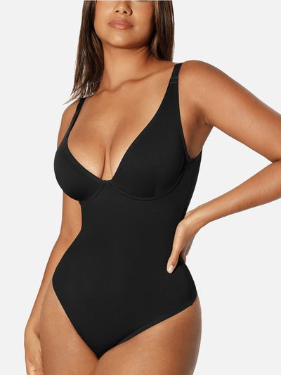 Lila™ | CurveControl Thong Bodysuit