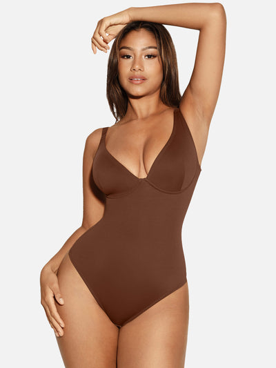 Lila™ | CurveControl Thong Bodysuit