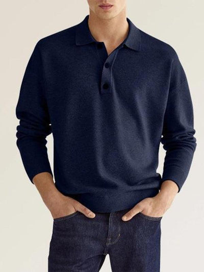 Henry - Classic Collar Long Sleeve Shirt