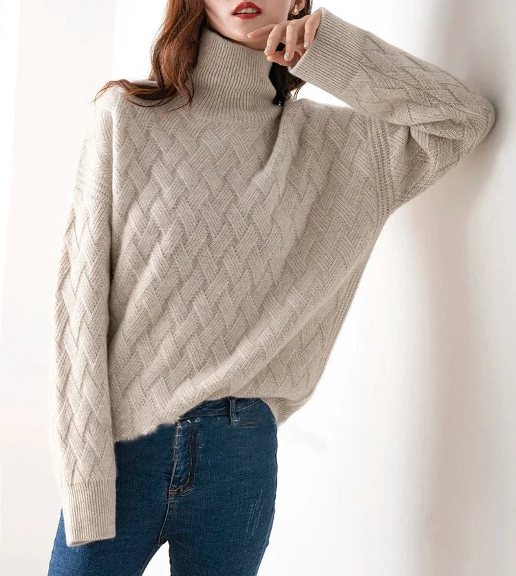 Andi - Long Sleeve Turtleneck Sweater