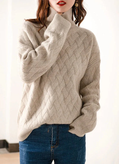 Andi - Long Sleeve Turtleneck Sweater