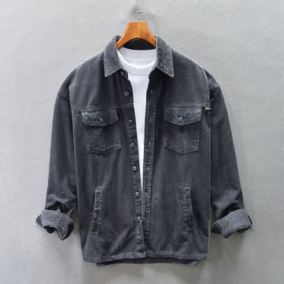 Daniel - Comfort Vintage Corduroy Men Shirt