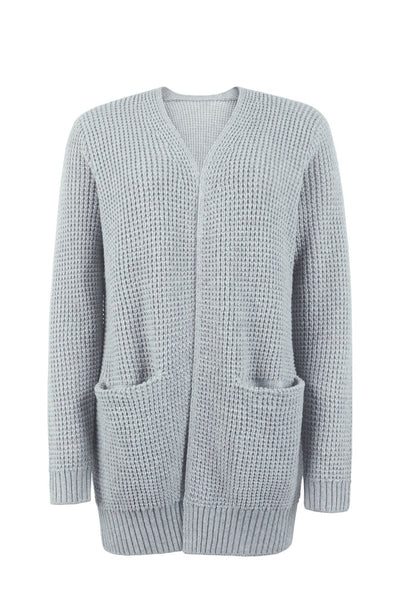 Sloane - Casual Long Sleeve Pocket Cardigan