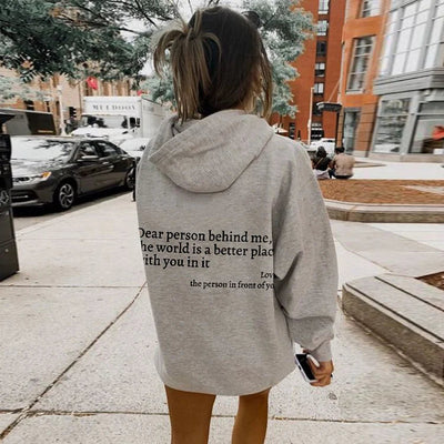 Olivia | Dear Person Behind Me Sweatshirt