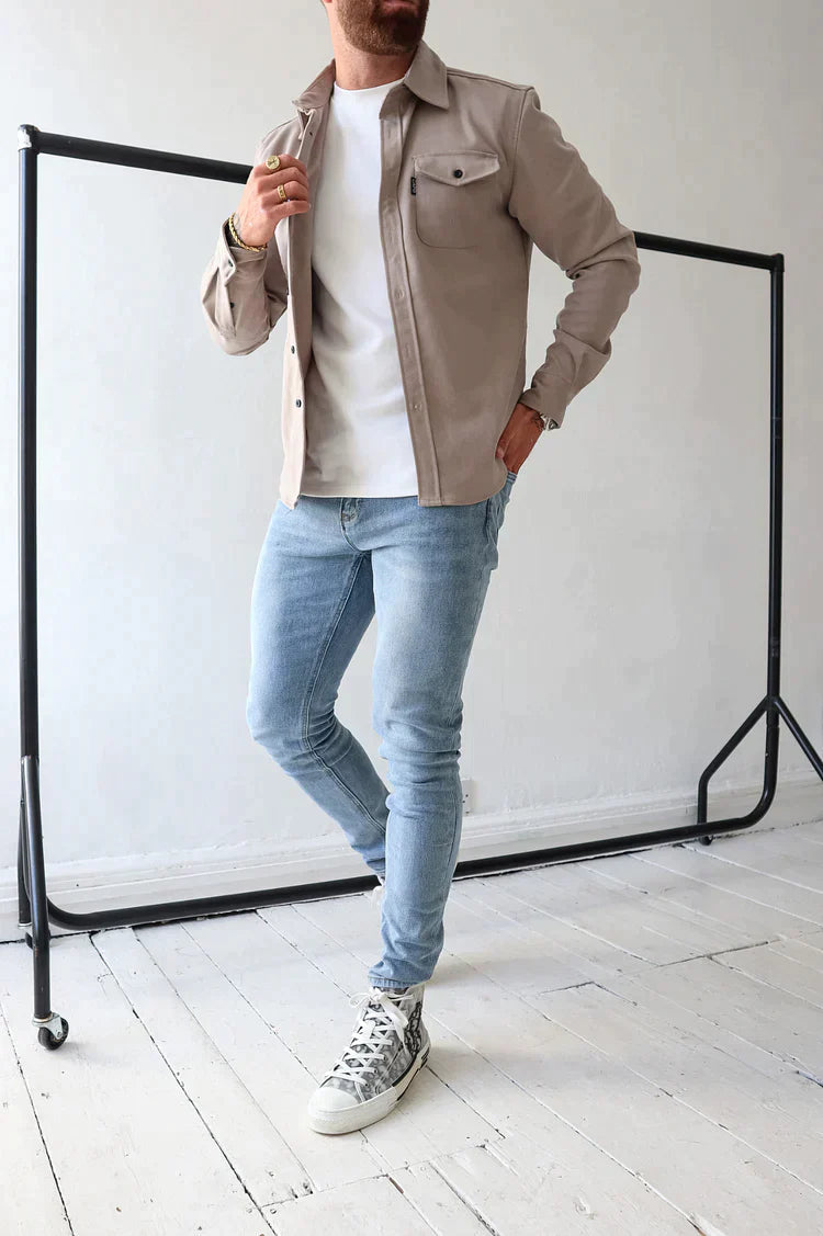 Acari | Cozy Shirt Jacket