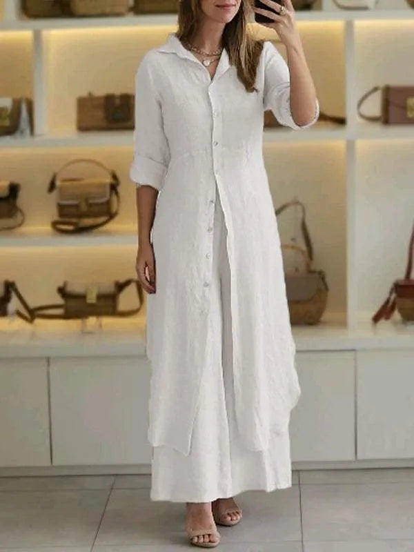 Olivia - Elegant Women Linen Set