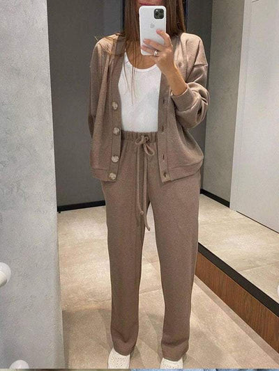 Emma™ | Knitted Jacket & Pants Set