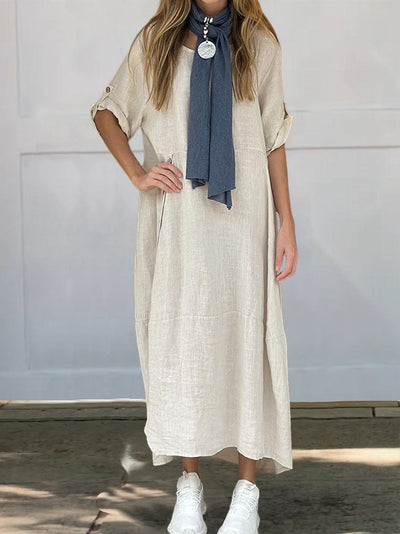 Liley - Graceful Flowing Cotton Dress