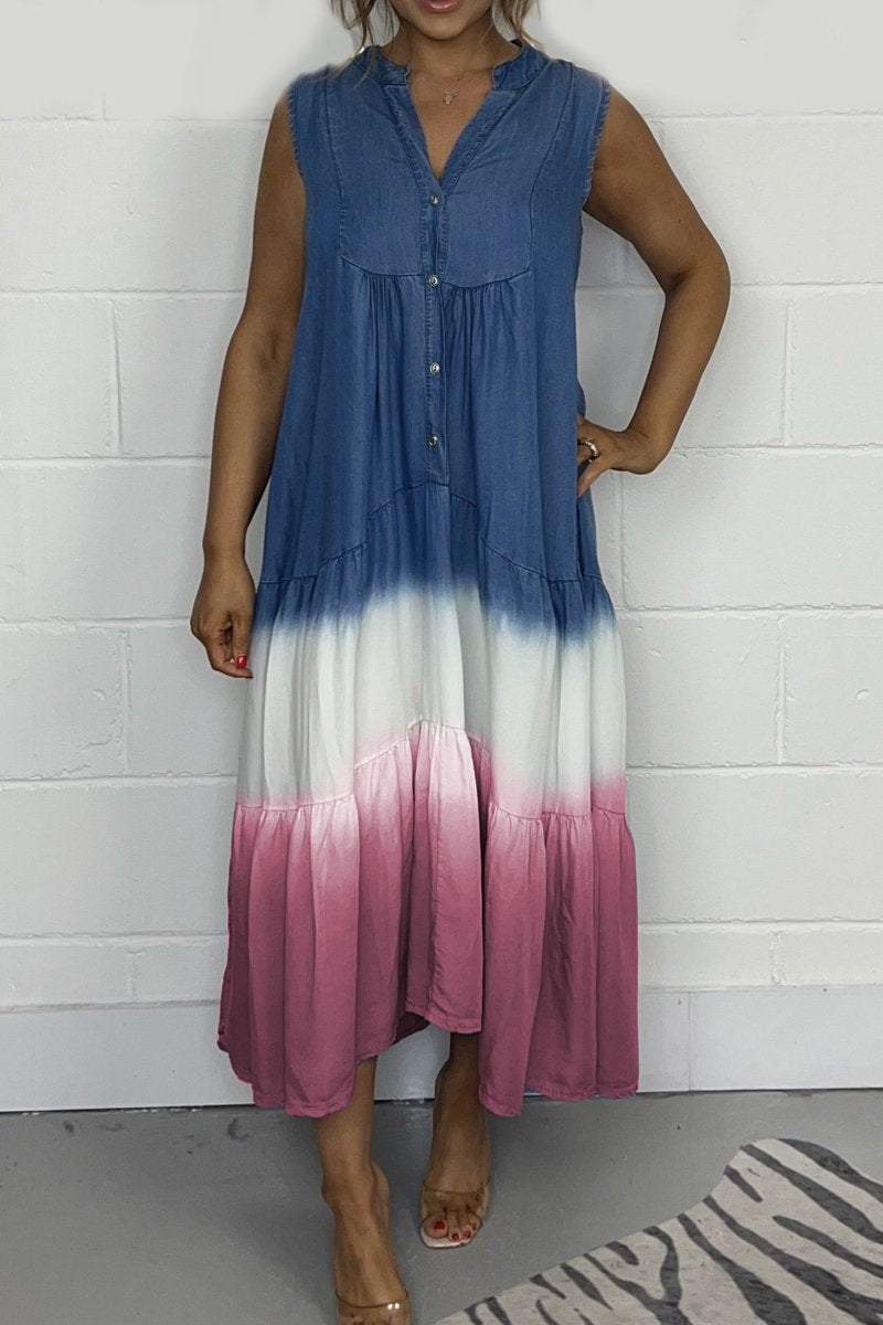 Madeline™ - Chic Tie Dye Dress