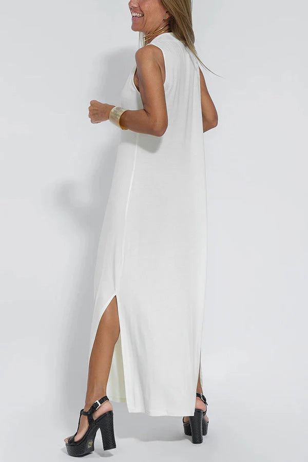 Josie -  Women Sleeveless Long Dress