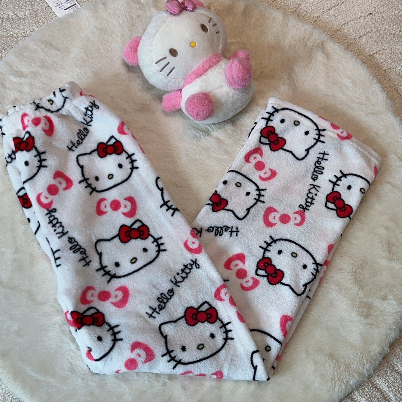 Cute Hello Kitty Matching Pajamas